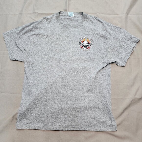 2006 Bike Week Grey Long Sleeve T-Shirt Size L - Picture 1 of 11